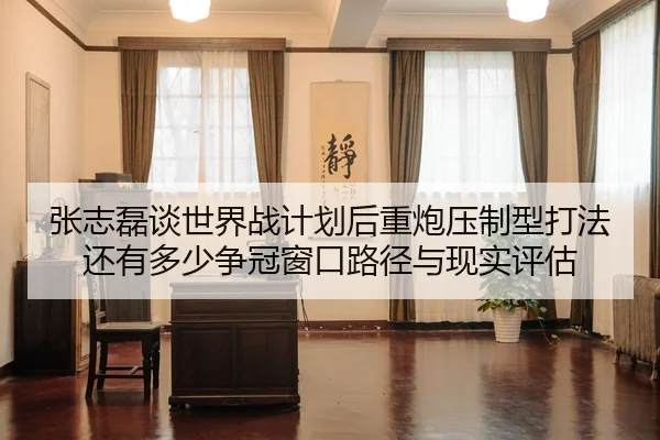 张志磊谈世界战计划后重炮压制型打法还有多少争冠窗口路径与现实评估